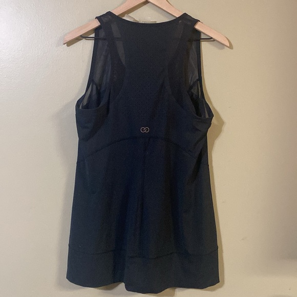 Calia by Carrie Underwood Black Mesh Exercise Tank - Picture 6 of 8